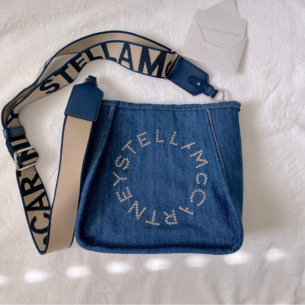 Stella McCartney denim crossbody bag NWOT